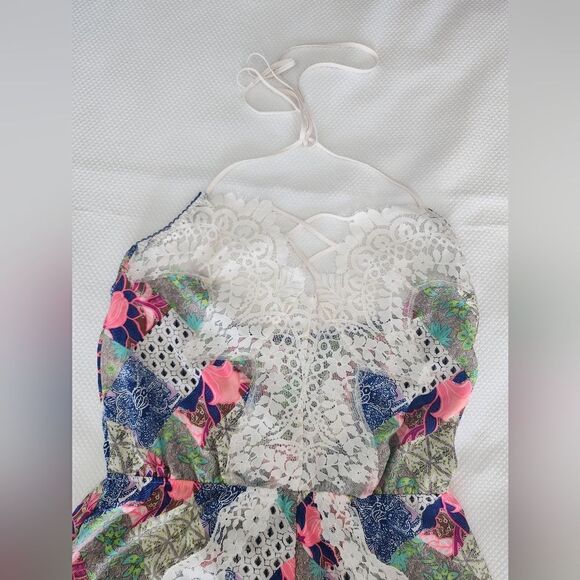 Victoria's secret Rare Look After halter lingerie floral teddy Intimate - Picture 3 of 8